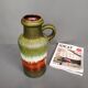 Vintage german ceramic vase 1970