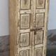 Old yellow wooden cabinet