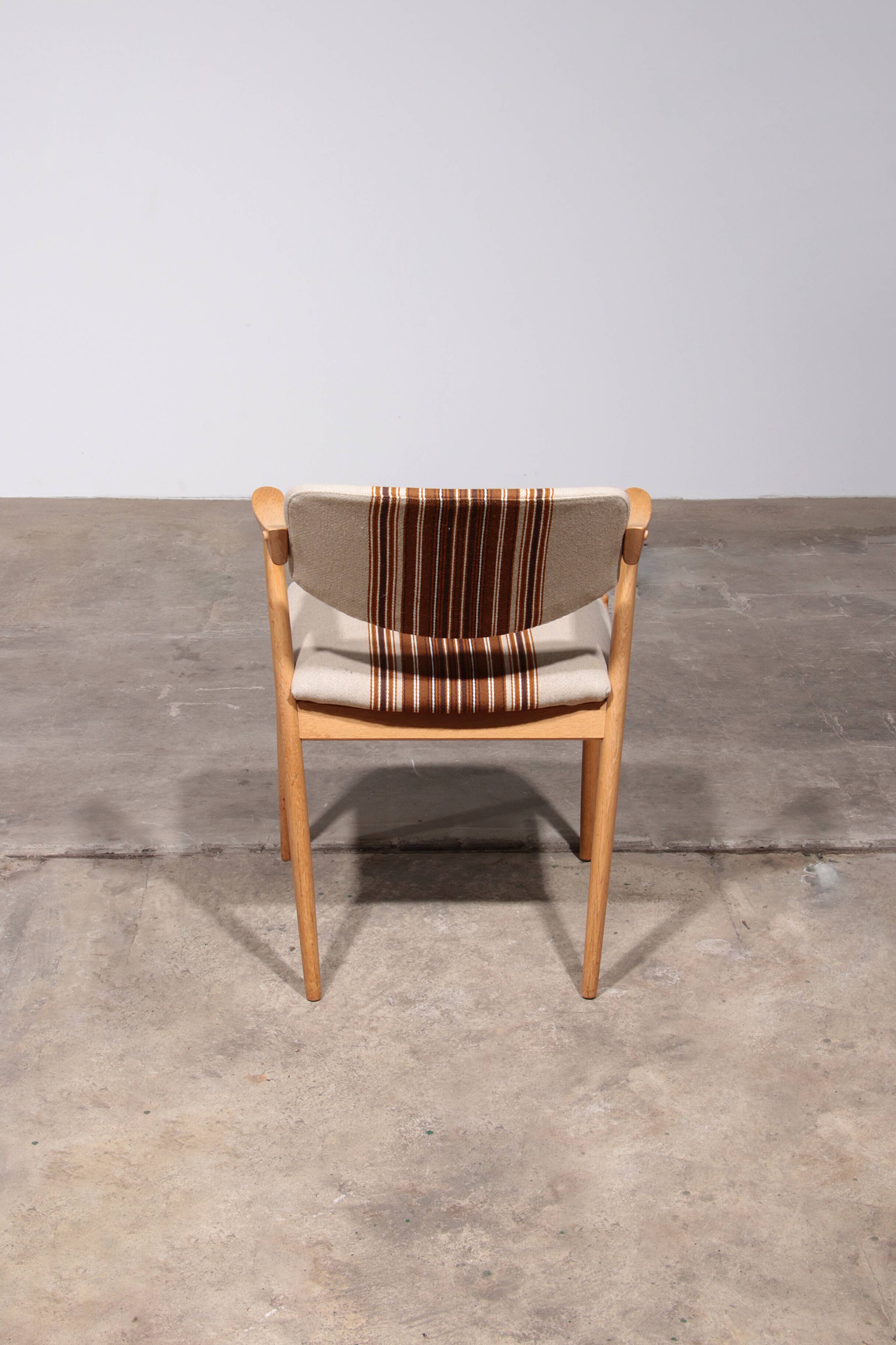 Kai Kristiansen 14 chairs Model 42 made by Schou Andersen 1960 Denmark