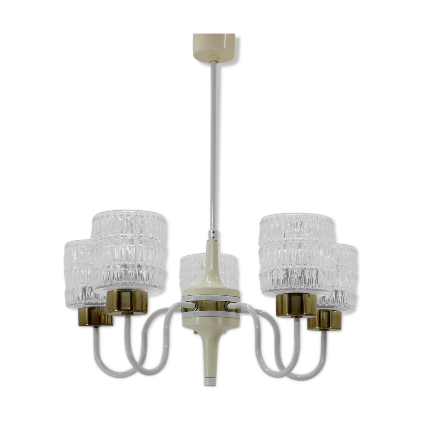 Mid-century chandelier by Kamenicky  Senov,1970‘s.