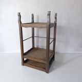 solid wood side table