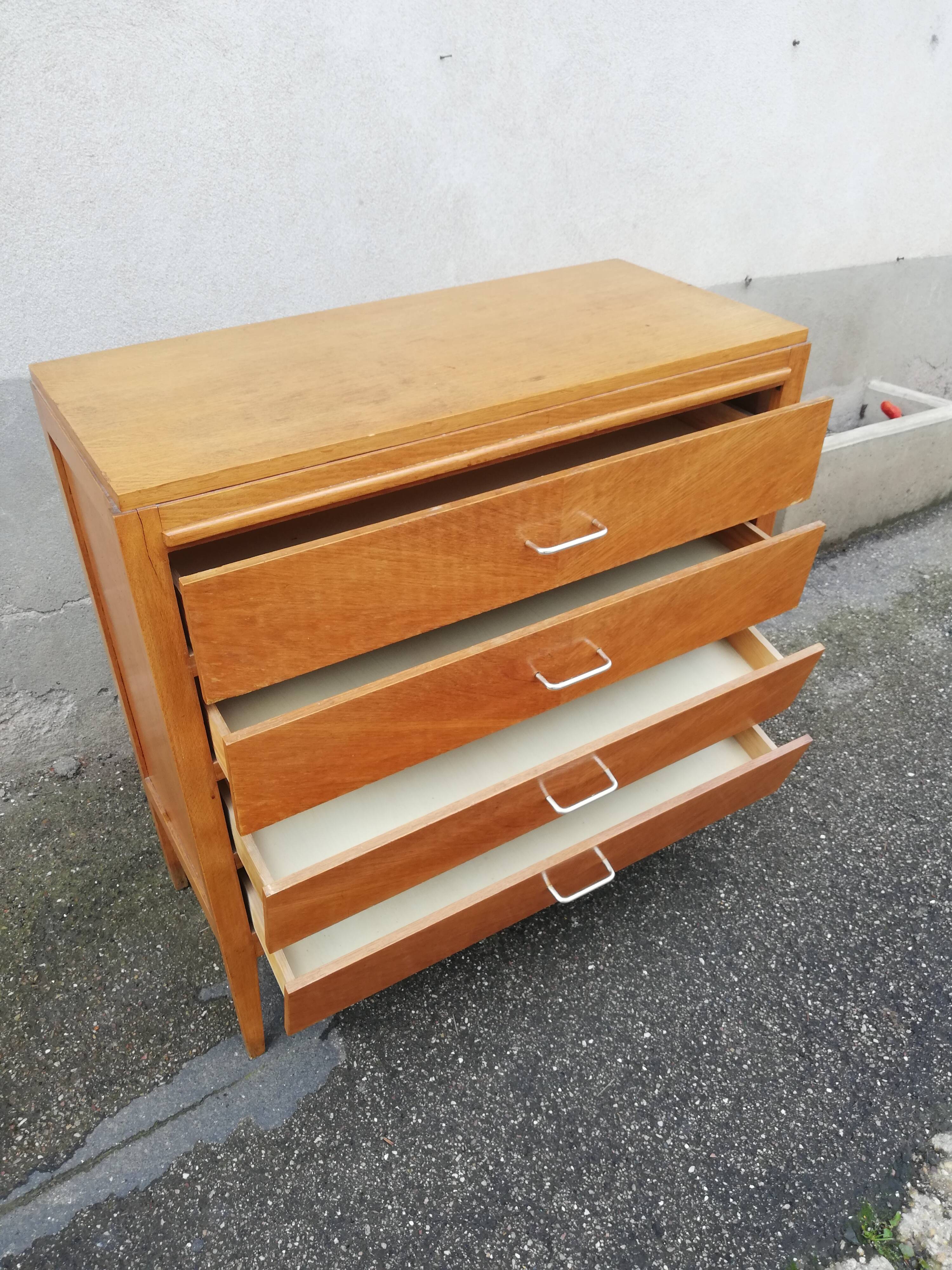 Commode vintage 4 tiroirs