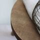 Wooden tripod stool