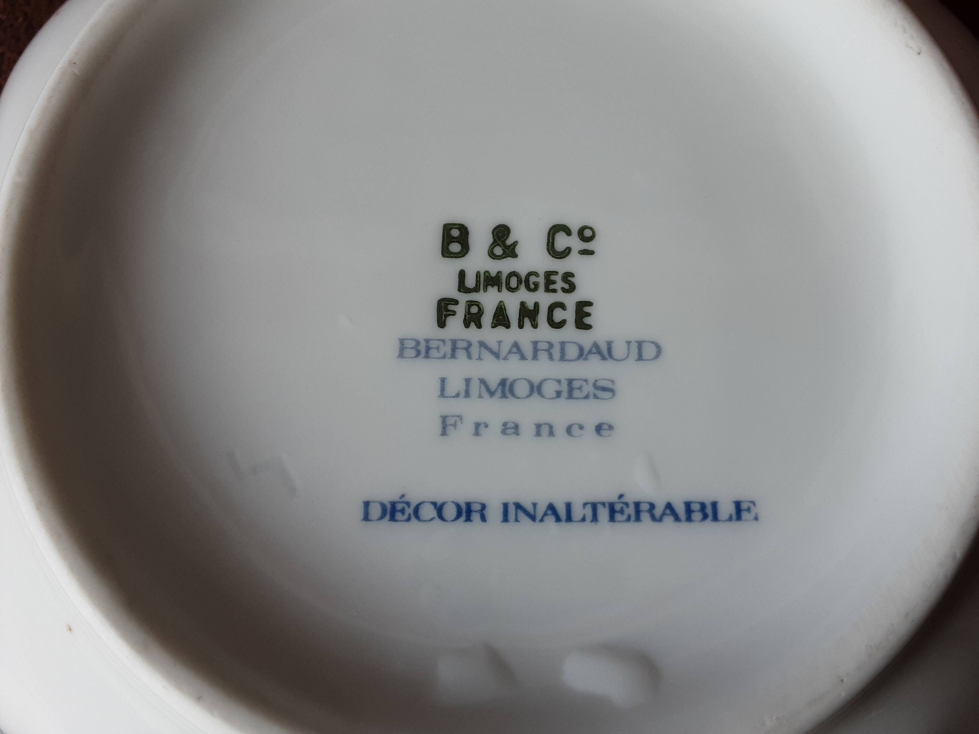 Bernardaud Limoges porcelain bowl