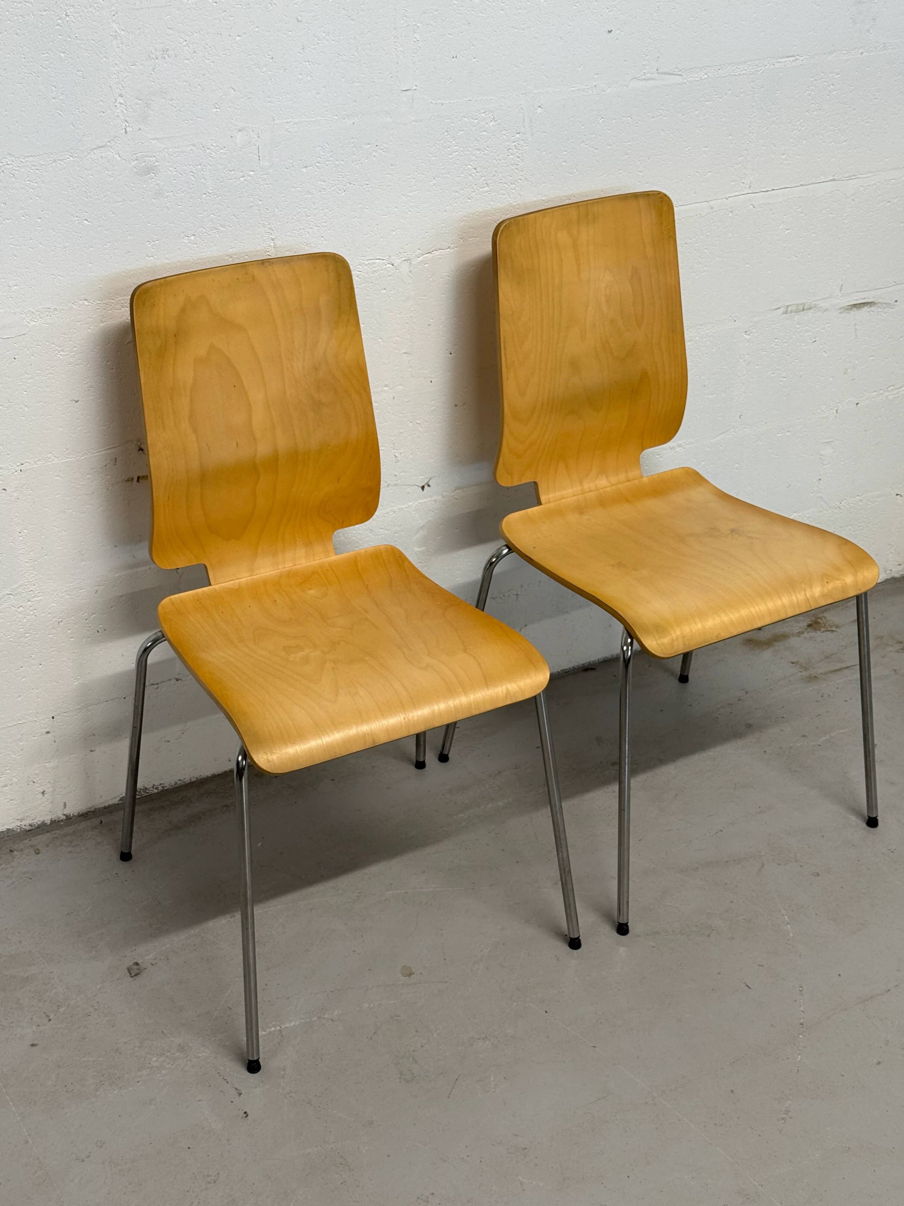 Lot de 2 chaises vintage « Gilbert » par IKEA