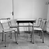 Formica extendable table & chairs