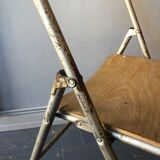 6 vintage folding chairs