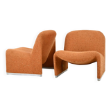 Pair of Alky Armchairs by Giancarlo Piretti for Anonima Castelli, 1970s