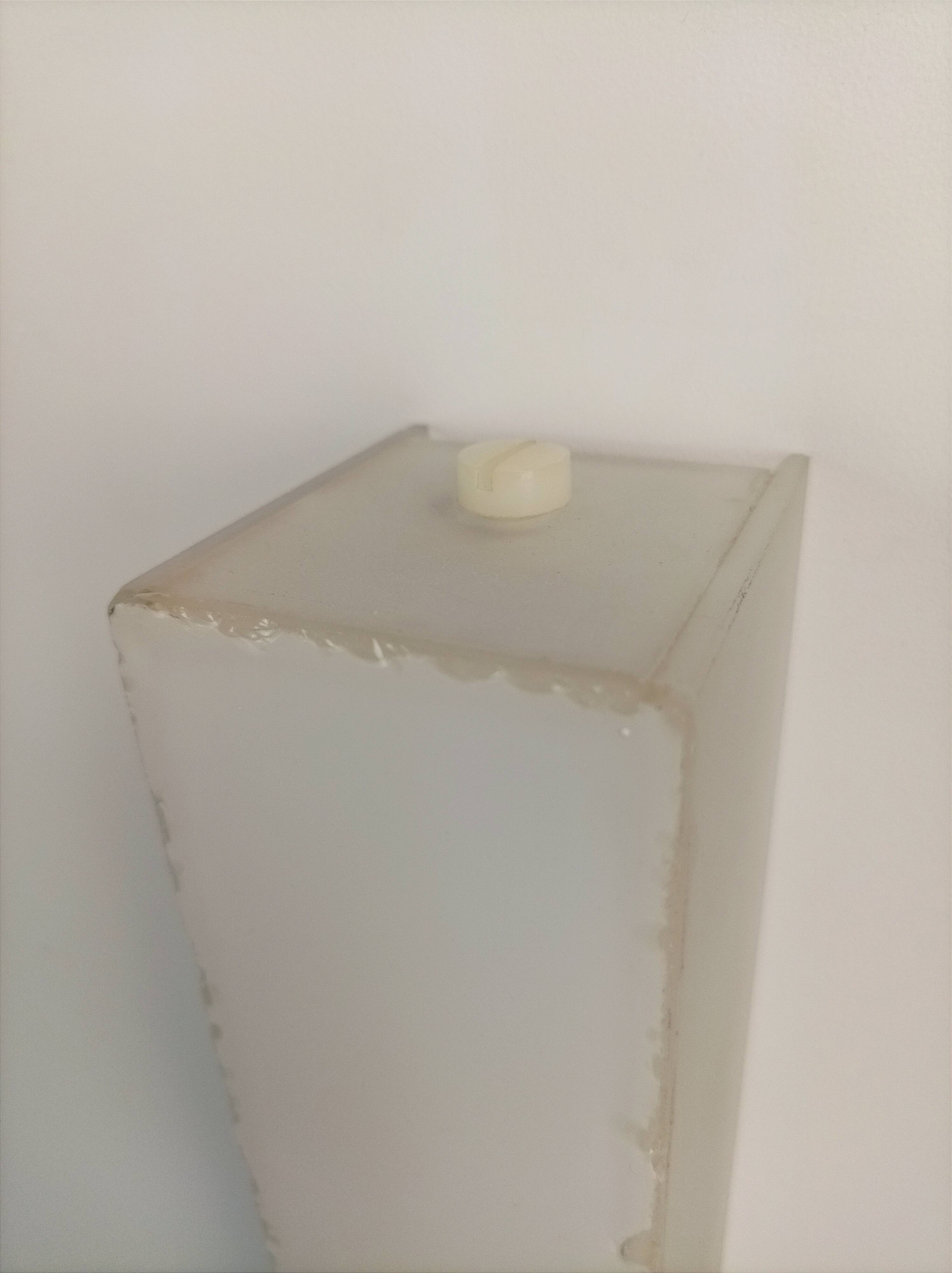 Jean Perzel workshop wall light model 1183 in etched glass