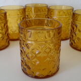 Set of seven drinks pineapple vintage