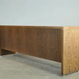 Modern DUTCH DESIGN vintage sideboard with Wenge finish, 1980s