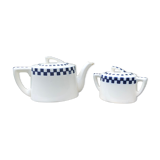 Ancient teapot and sugar pot