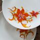 Assiettes Winterling décor floral seventies