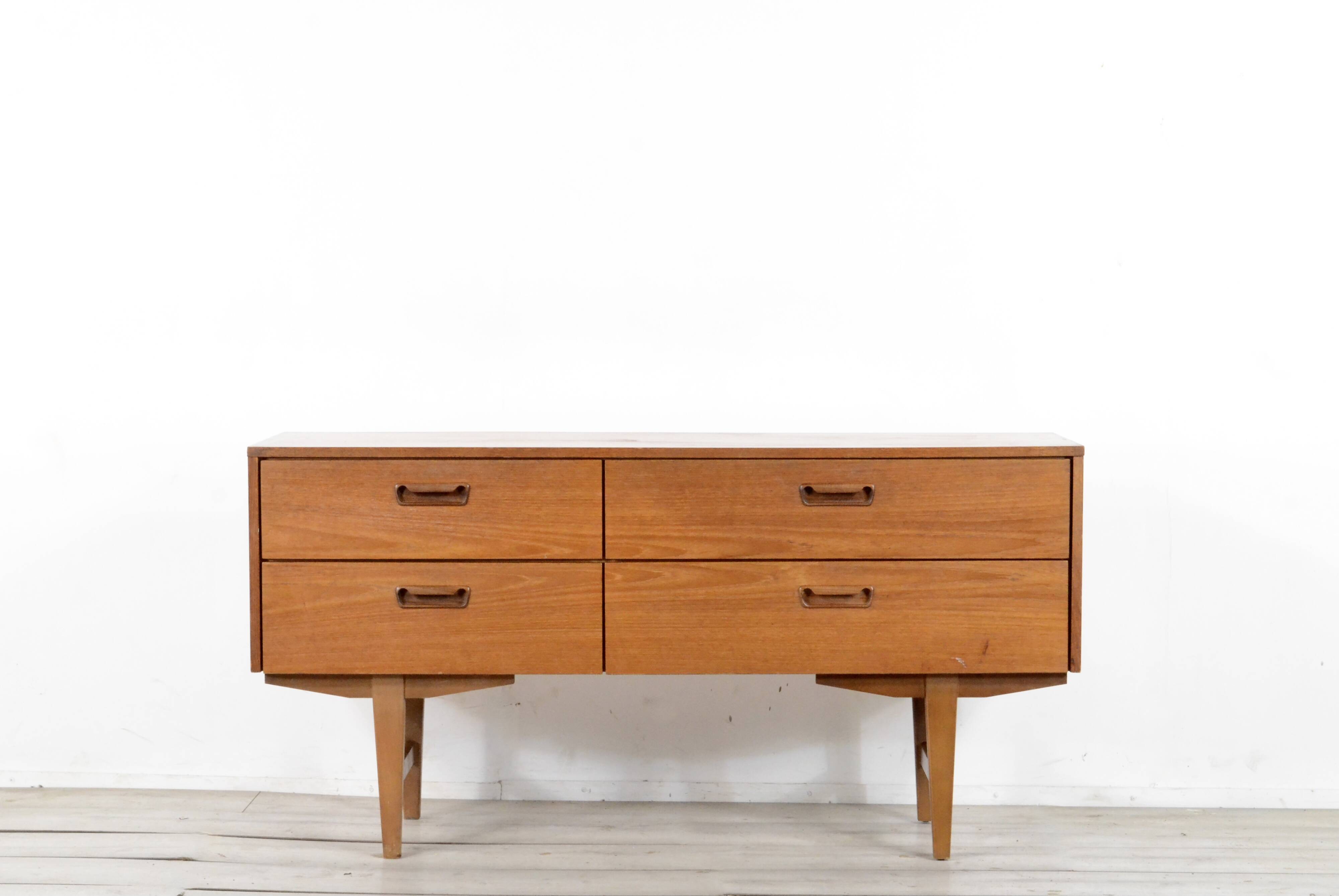 Midcentury Teak Sideboard / Dresser. Vintage Modern / Retro / Scandinavian.