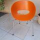 Fauteuil chaise de conférèrent design orange