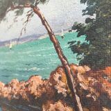 Painting / canvas / painting Ch. Reinhard - Good condition