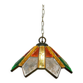Poliarte pendant lamp by Longobard in murano glass, 1980s