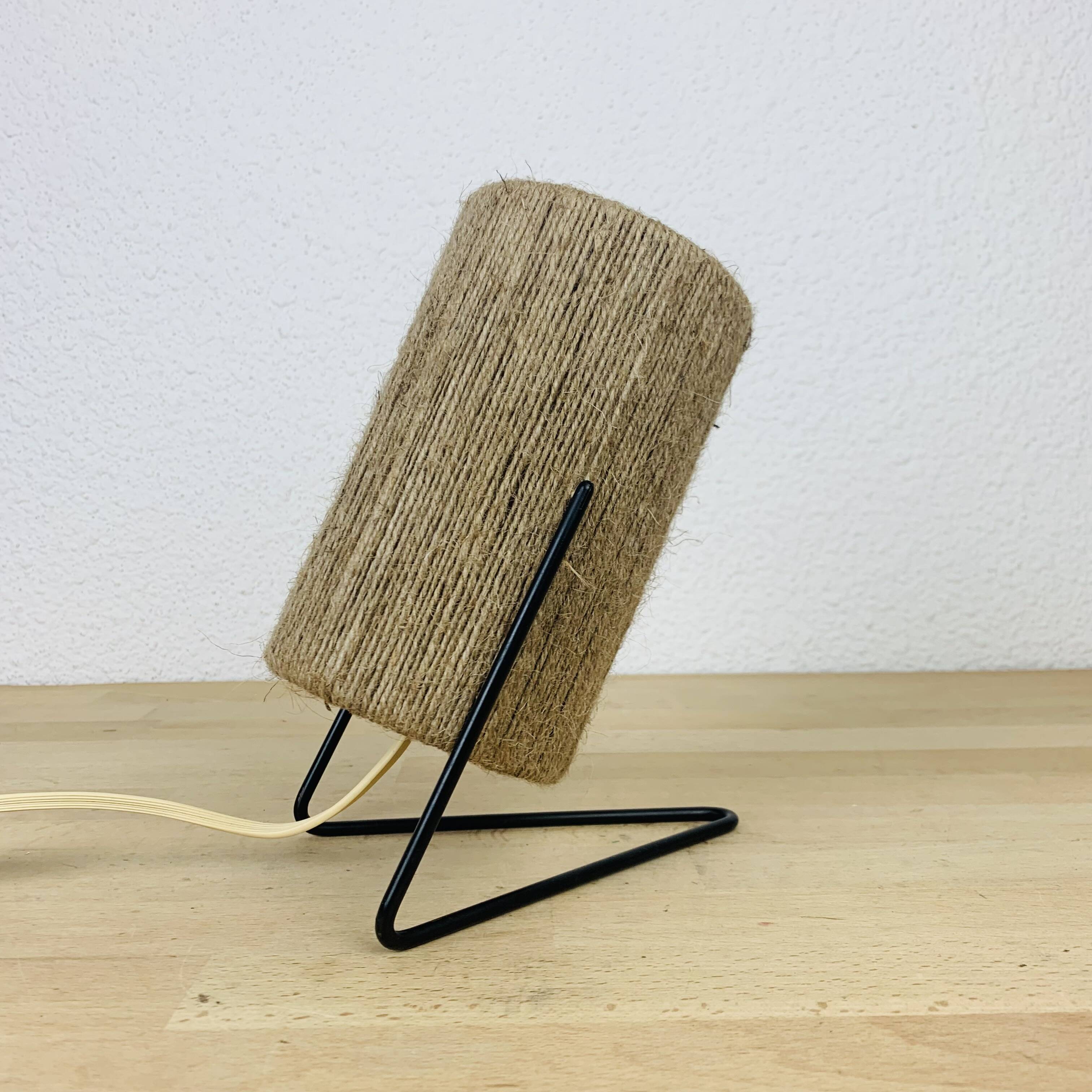 1950s cord lamp, wall light