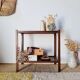 Small antique wooden side table