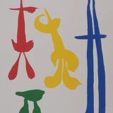 Joan Miro: Surrealist Family, Signed Lithograph