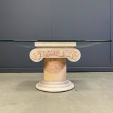 Tesselated column coffee table by Maitland Smith, 1970s