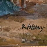 Romantic vintage painting