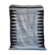 Argentine rug 100% pure wool gray and black