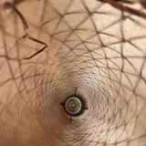 Lampadaire 70’s en bambou