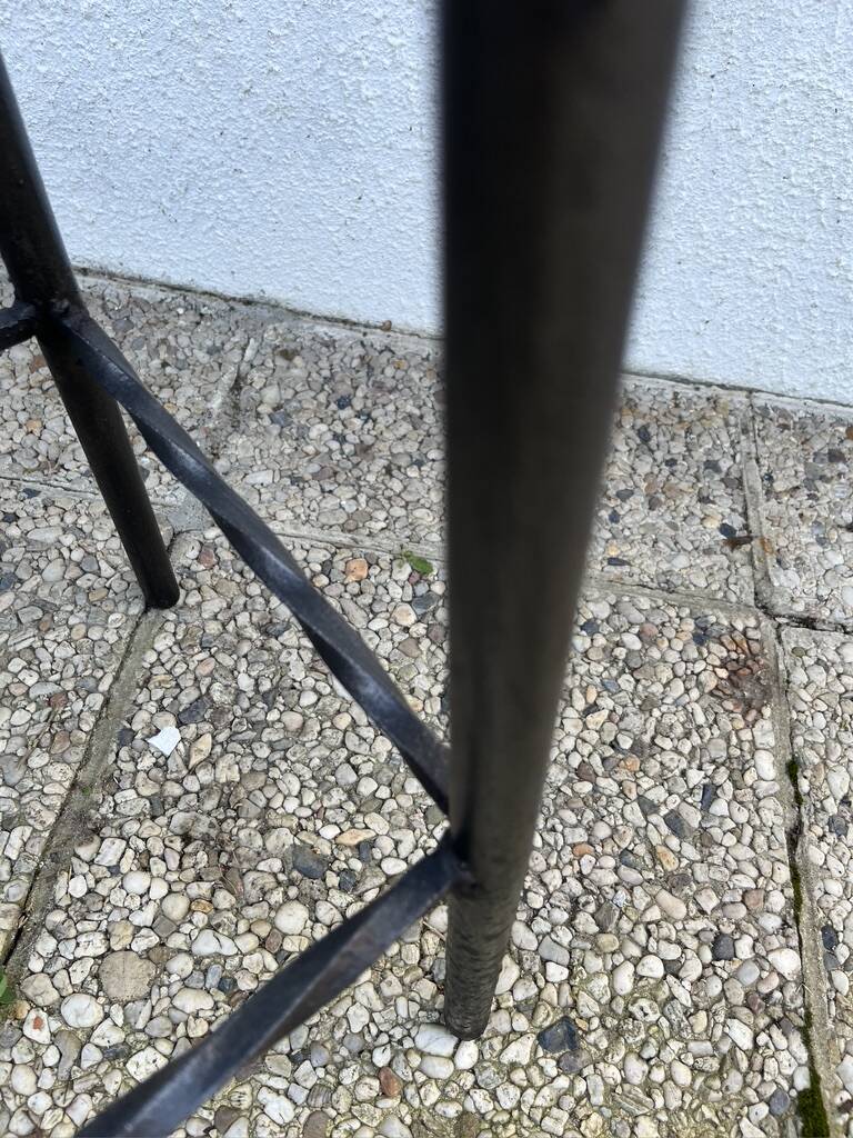 Massive wrought iron harness