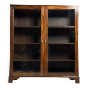vitrine en acajou antique