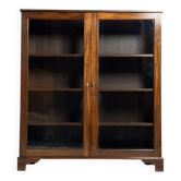 Mahogany display cabinet 19th century antique