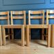Set of six chairs Maison Regain 1970s/80s