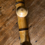 Portemanteau en bois esprit bambou