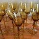 Series of blown glass stemware