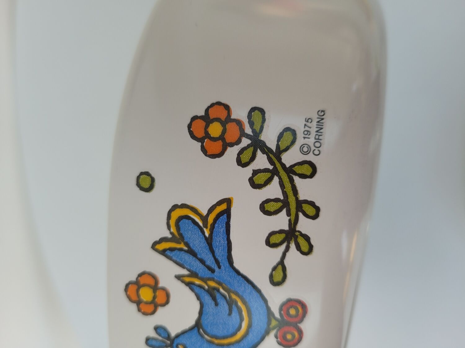 Pyrex pyroflam dish made in Holland 70's