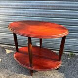Art Deco coffee table in solid mahogany – 1930s