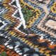 Tapis coloré noué à la main avec motif – 108x50 cm