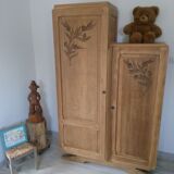 Art deco asymmetrical wardrobe