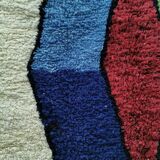 Handmade Bereber rug - 100% organic wool handcrafted rug