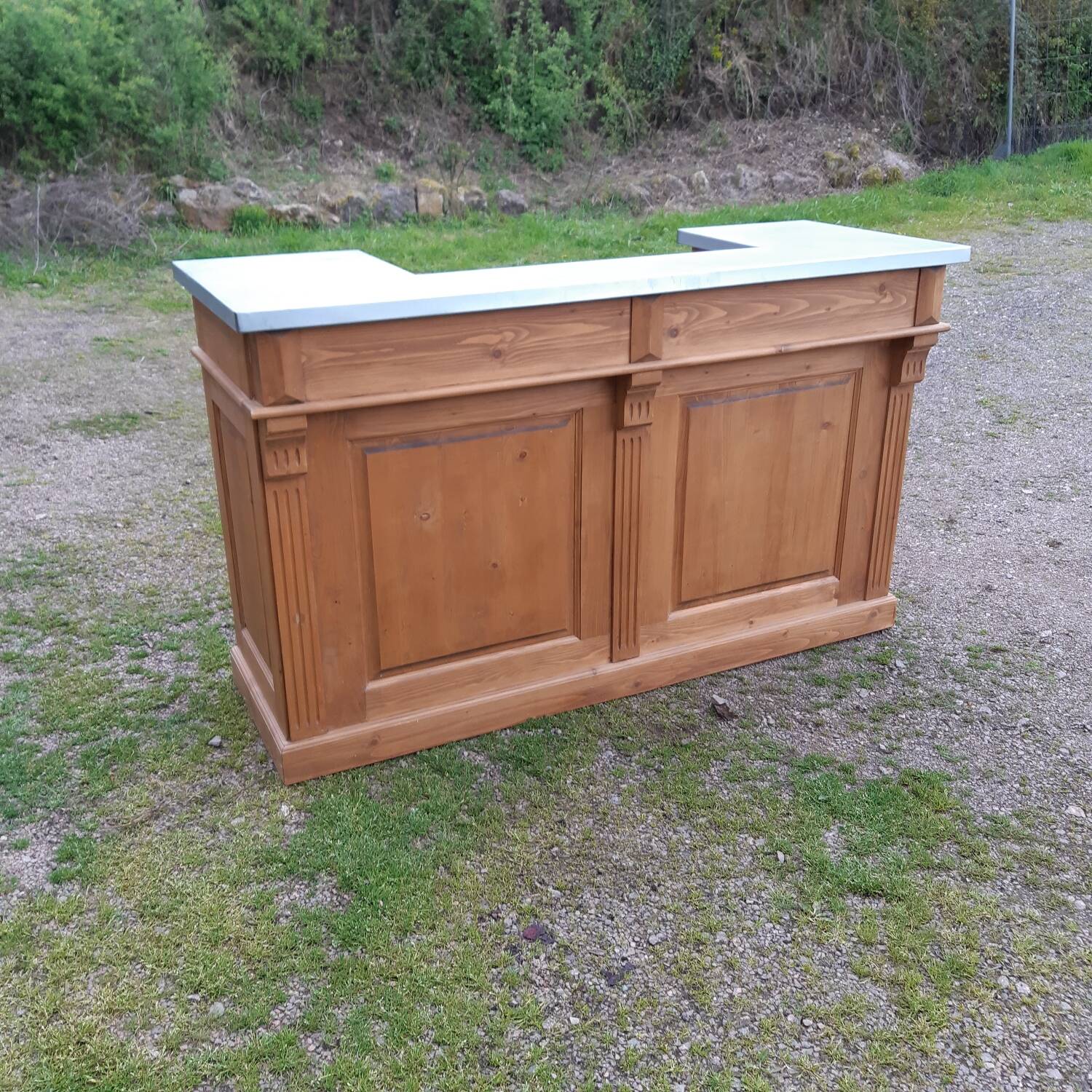 Zinc counter bar 180X60