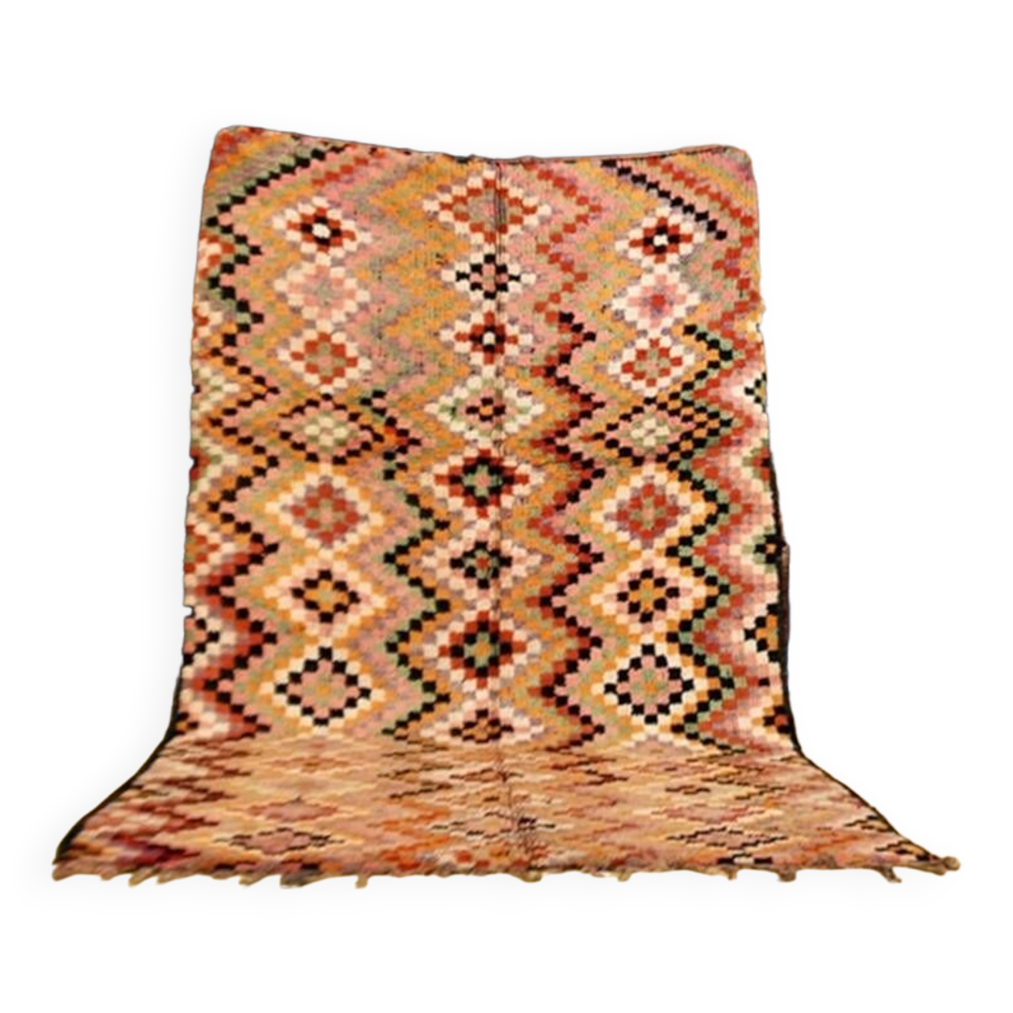Moroccan Berber rug Boujaad vintage 307 x 180 cm Excellent condition