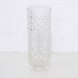 Sklo Union glass vase 1970