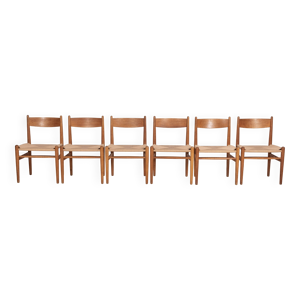 6 chaises de salle à - danemark