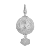 Bonbonnière ciselée cristal forme sphère
