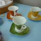 Coffee service in fine porcelain TEC France