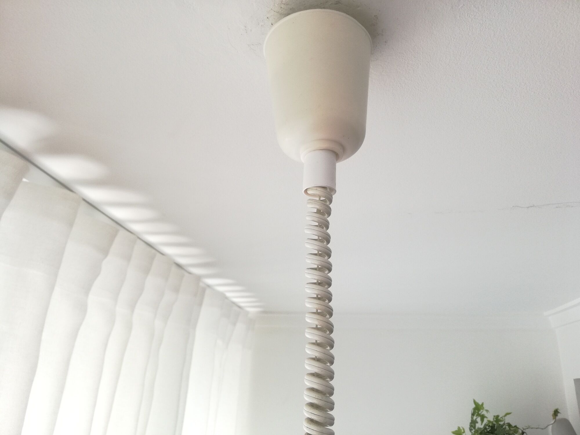 Red pull-down Scandinavian design ceiling lamp Berga by Markslöjd Sweden