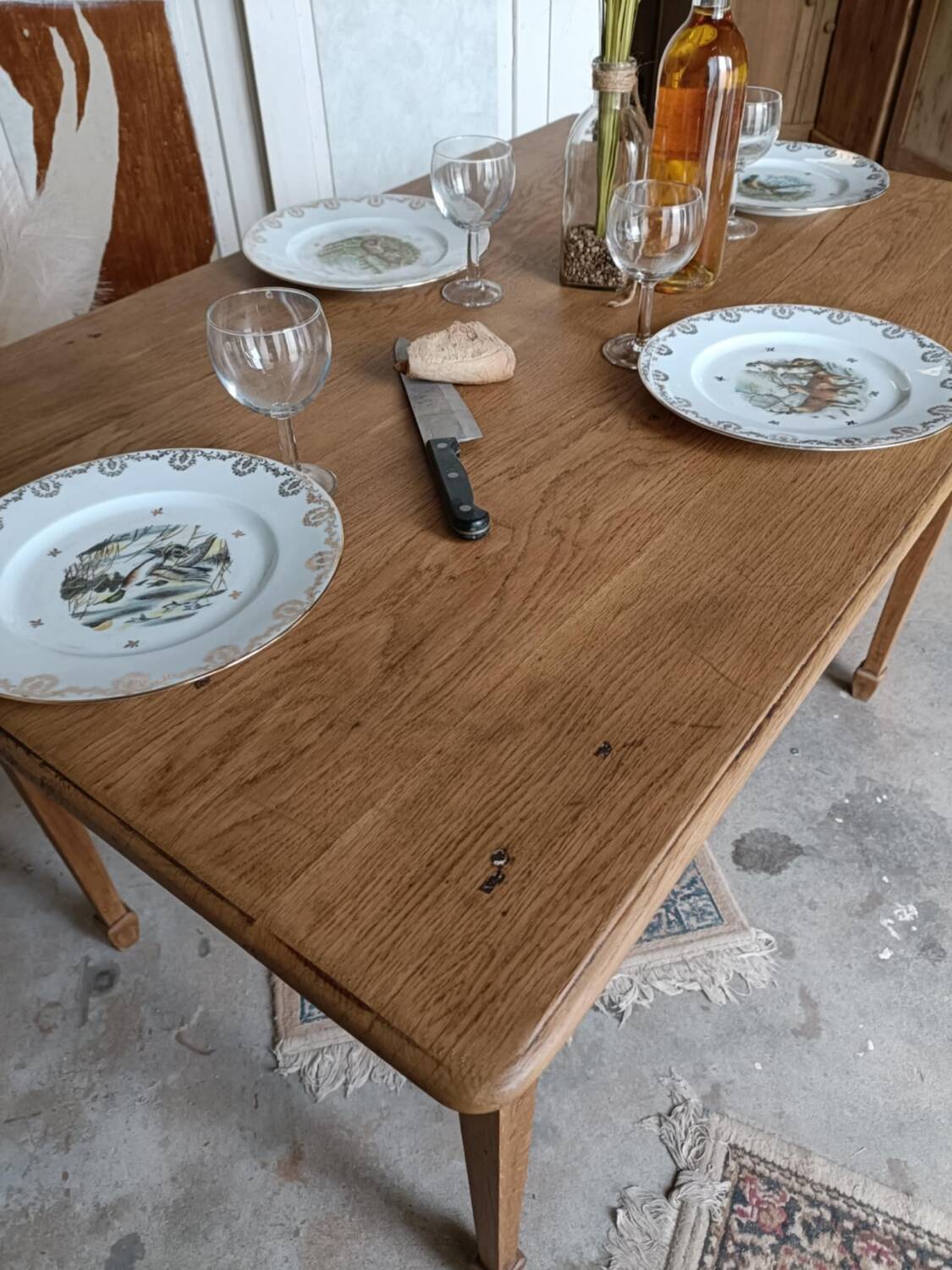 Farmhouse table
