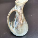 Art Nouveau ceramics signed Denbac pitcher vase retro glacures