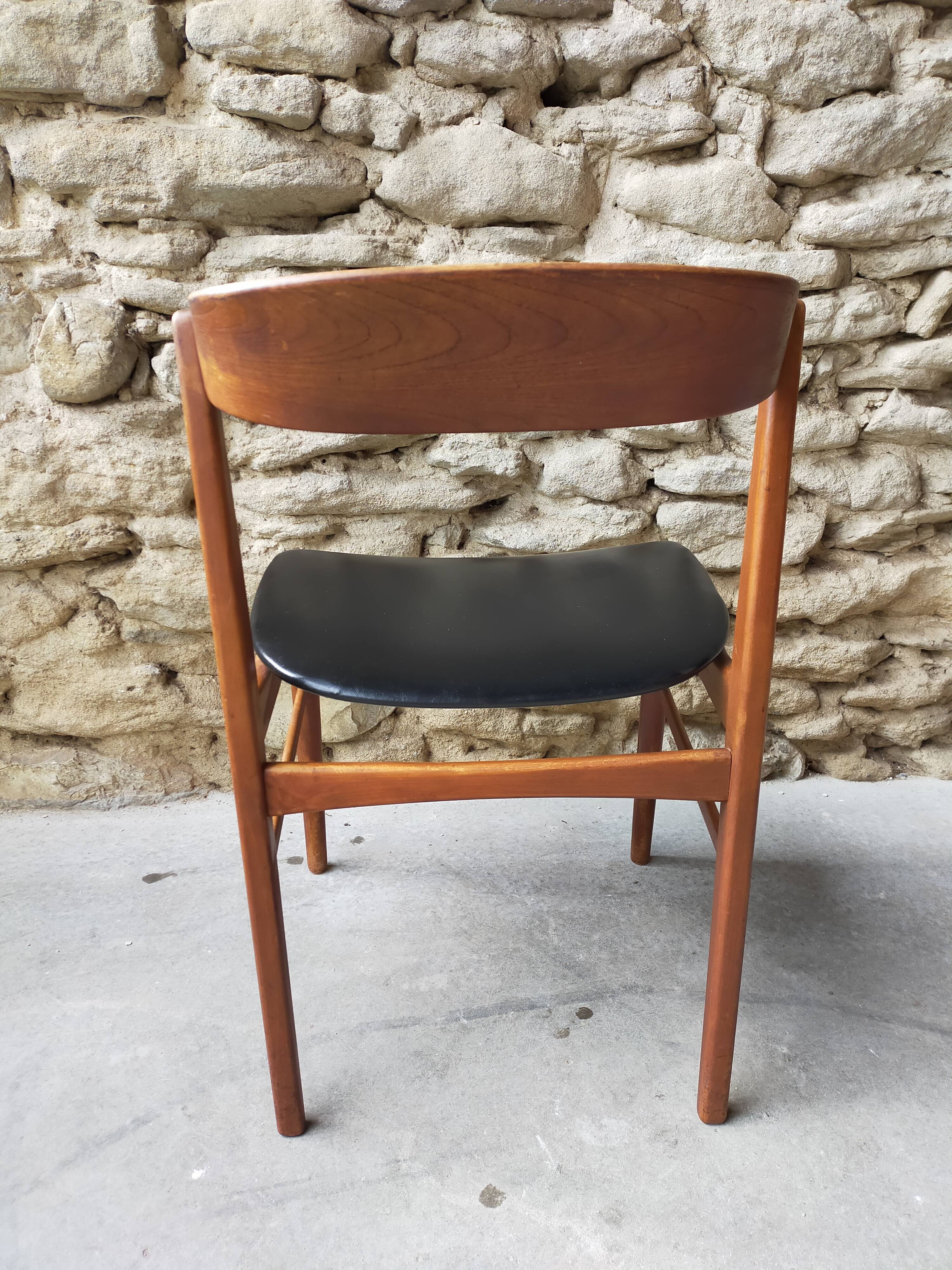 4 Danish Farstrup chairs