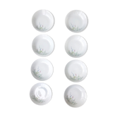 Ensemble de 8 assiettes creuses en porcelaine bavaroise